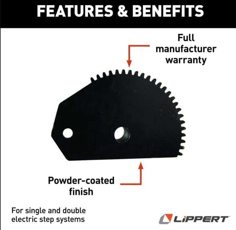 Lippert Components لوحة تروس الخطوة الكهربائية الفردية والمزدوجة من ليبورت كومبوننتس - Image 3
