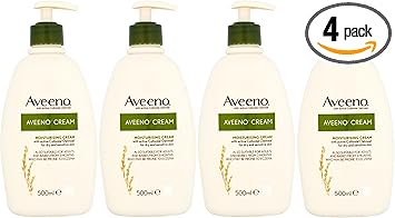Aveeno كريم أفينو المرطب 500 مل عبوة من 4 - Image 1