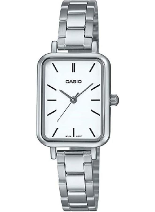 Casio Women's Watch - LTP-V009D-1EUDF White Dial - Image 1