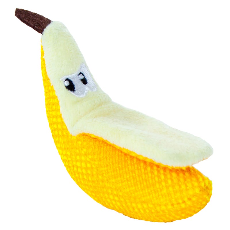Catstages Petstages Dental Banana Catnip Cat Chew Toy - Image 1