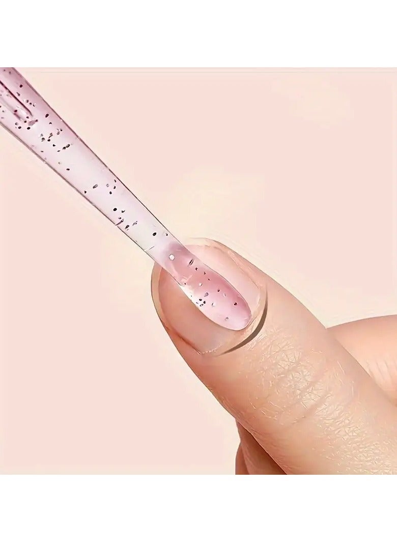 Ucanbe 5pcs Pink Cuticle Pusher & Remover Set - Odorless Manicure and Pedicure Tools for Healthy Nails - Image 4