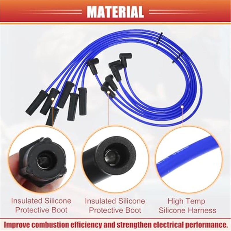 Vuzmode Car Spark Plug Coil Wires Set - Image 3