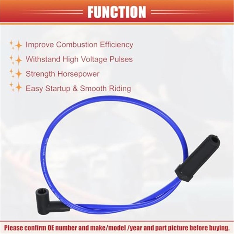 Vuzmode Car Spark Plug Coil Wires Set - Image 5