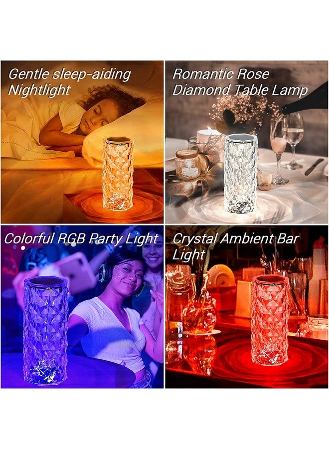 الجستو مصباح طاولة جيستو للديكور المنزلي - 16 ضوء متغير اللون RGB للغرفة مع جهاز تحكم عن بعد، مصباح ليلي يعمل باللمس لغرفة النوم | هدية عيد ميلاد للفتيات، هدية زفاف للأزواج، هدية الذكرى السنوية - Image 5