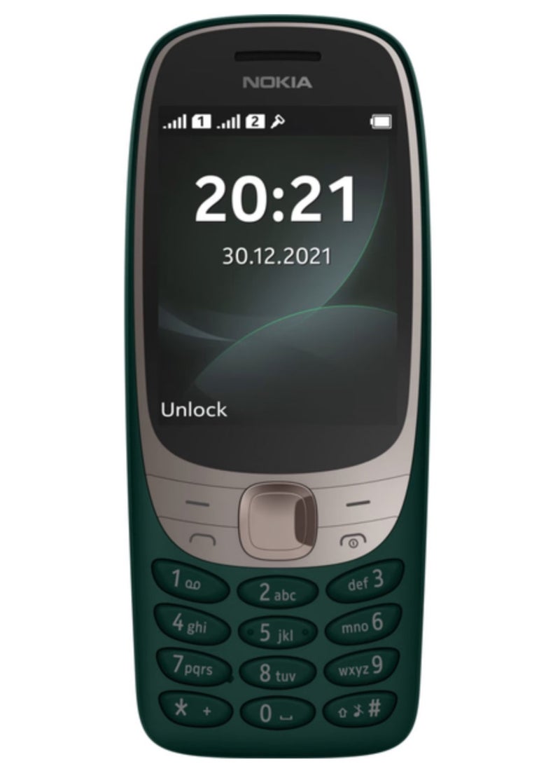 NOKIA Mobile 6310 Green Color Dual Sim 4G - Image 1