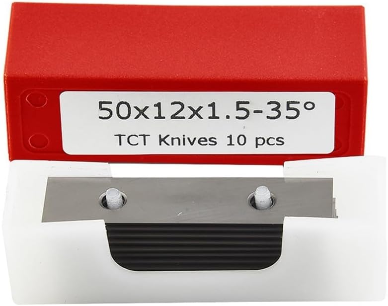 Carbide Insert Planer Blades 10pcs 50x12x1 5mm Double Sided Woodworking Replacement Blades - Image 2