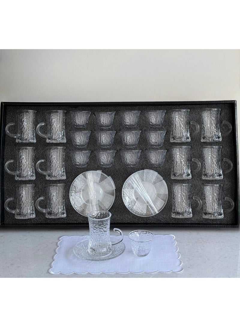 A set of tea cups and coffee cups with saucers, 36 pieces - Image 1
