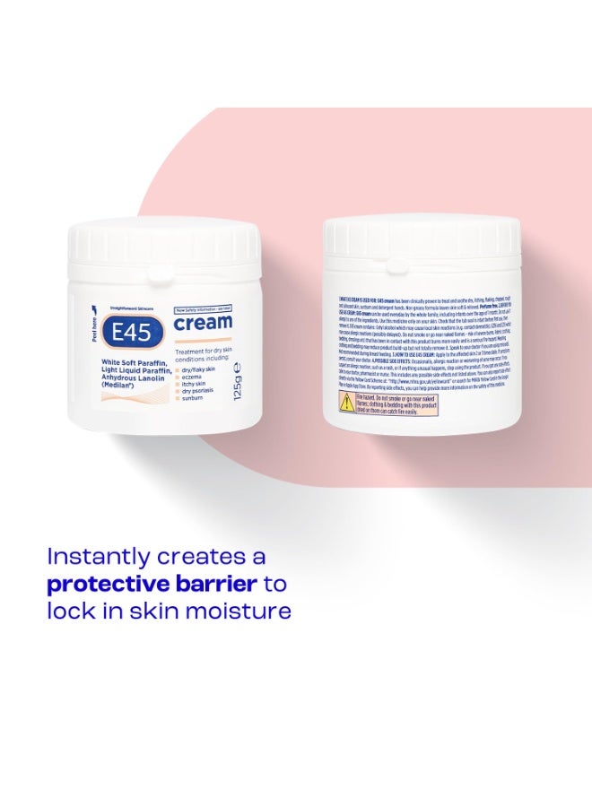 E45 Moisturizing Cream for Dry Skin Conditions 350g - Image 2