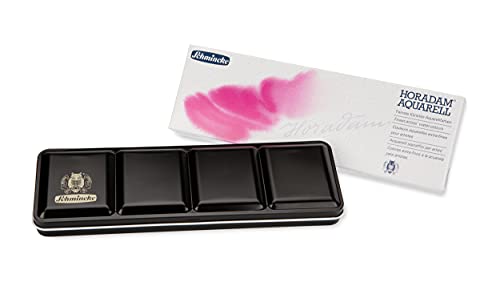 Schmincke - HORADAM AQUARELL color box with 12 finest watercolors, 74312097, metal box, painting set, 12 x 1/1 pans - Image 2