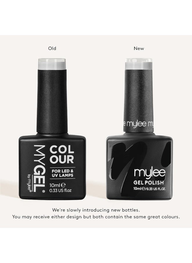 مايلي طلاء أظافر جل 10 مل من للاستخدام الاحترافي في الصالونات والاستخدام المنزلي مجموعة أرجوانية طويلة الأمد وسهلة الاستخدام - Image 5