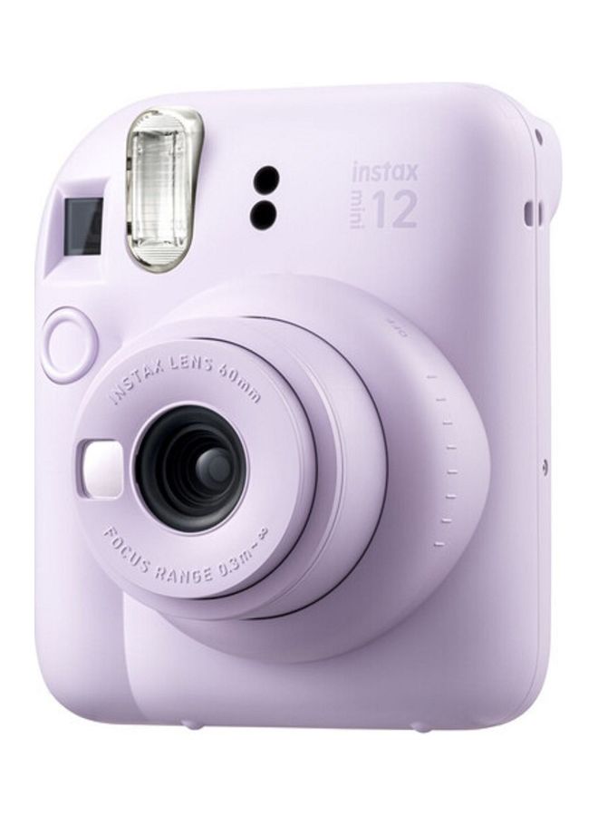 FUJIFILM Instax Mini 12 Instant Film Camera With Pack Of 20 Films Lilac Purple - Image 3