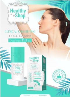 Healthy shop Clinical & whitening Roll on  Deodorant to eliminate odors  60ml Beauty Finish  - Image 1