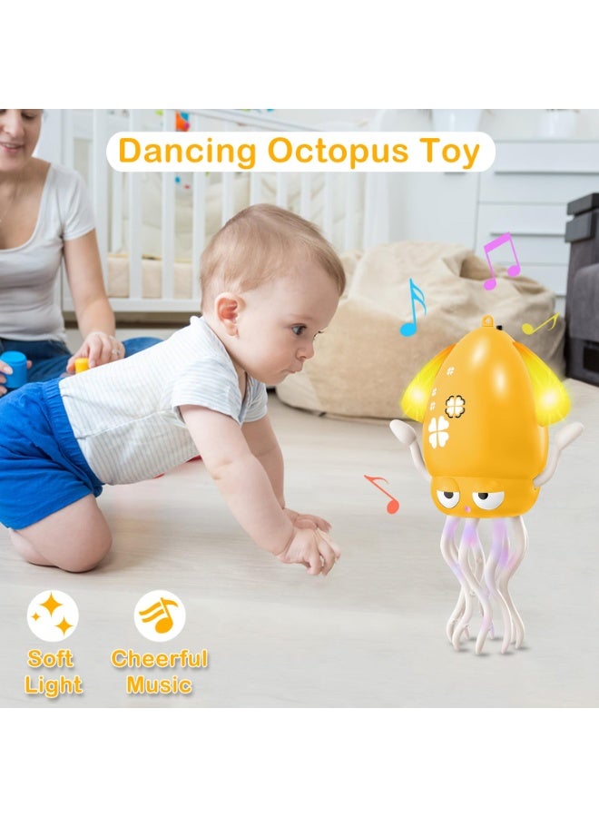 Kibee Dancing Squid Baby Toy(Yellow) - Image 4