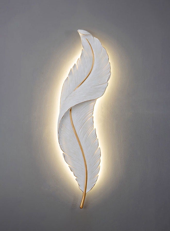 إنارة سيرة إنارة جدارية مضيئة جانبياً باللون الأبيض 18 سم ورملايت 15 وات W6691 - Image 1