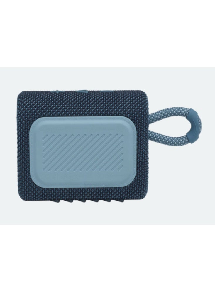 JBL GO 3 Portable Bluetooth Speaker Blue - Image 2