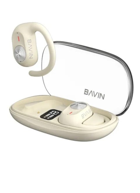 BAVIN BA67 Hi-Fi Bluetooth 5.3V Open Wireless Earphone Bone Conductor TWS Earphone W/ Built-In Microphone
