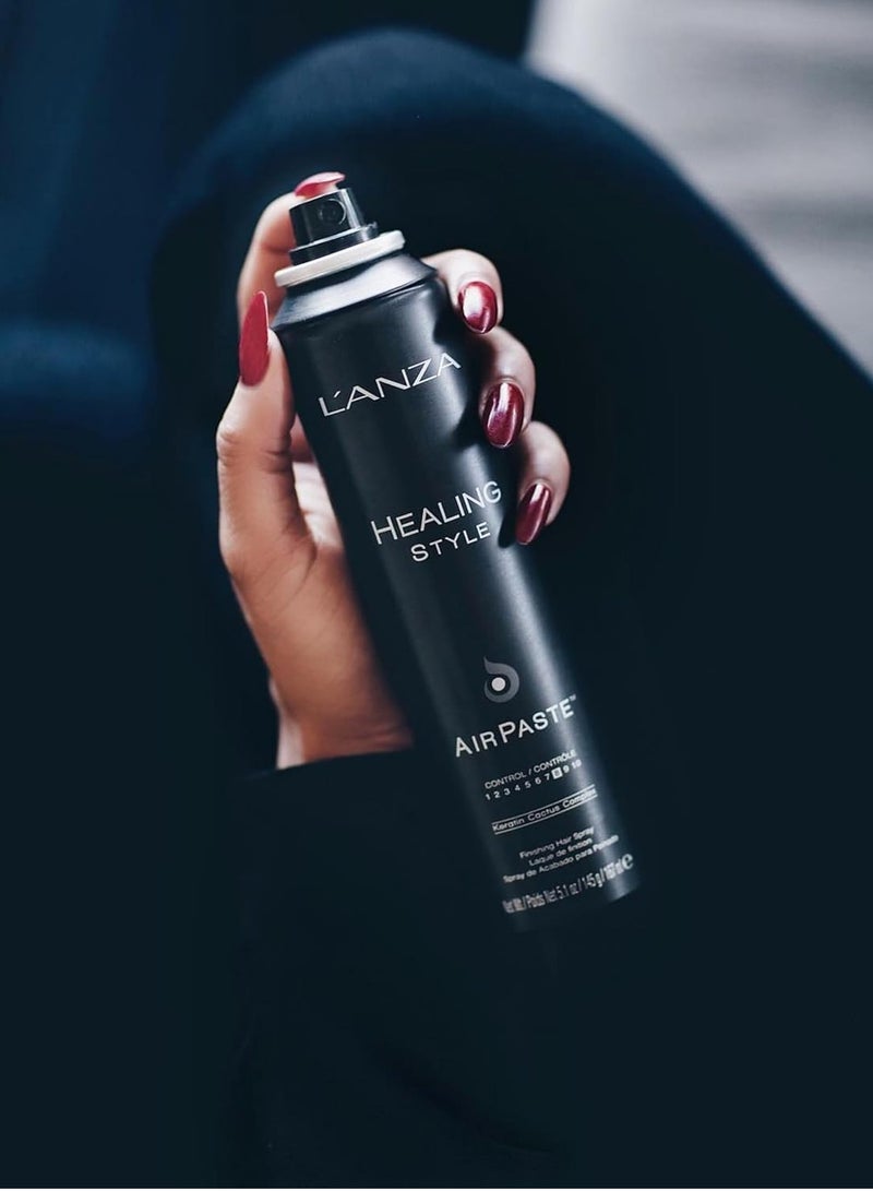 LANZA L'ANZA Healing Style Air Paste with Strong Hold Effect, Nourishes and Refreshes the Hair While Styling, With Keratin Cactus Complex for a Shiny Weight-Free Look (5.1 Fl Oz) - Image 5