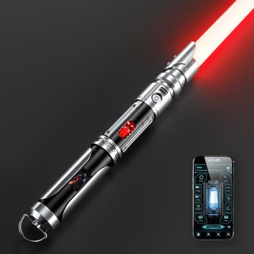 DAMIENSABER Xenopixel V3 Motion Control Light Saber 34 Sound Fonts Original Sabers Smooth Swing Dueling Light Sabers with Infinite Color Changing Light Saber for Adults Crystal Design Premium Saber - Image 1