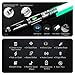 DAMIENSABER Xenopixel V3 Motion Control Light Saber 34 Sound Fonts Original Sabers Smooth Swing Dueling Light Sabers with Infinite Color Changing Light Saber for Adults Crystal Design Premium Saber - Image 4