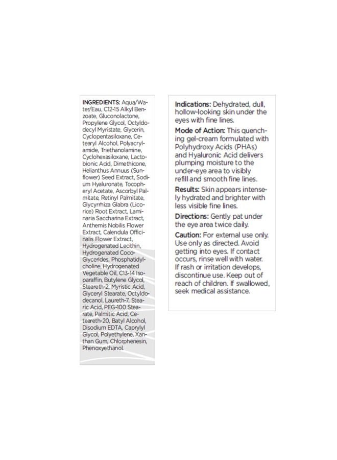 Neostrata Hydra Filling Eye Gel With Hyaluronic Acid For Fine Lines Fragrance-Free Opthamoligist Tested, 0.5 fl. oz. - Image 2