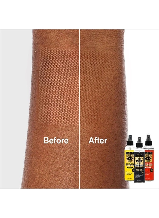 EBIN NEW YORK Wonder Bond Melting Spray 8oz/ 250ml - Extreme Firm Hold (Supreme) | No Reside, Long Lasting Formula with Protecting Edges, Gives Undetectable and Natural Look  - Image 2