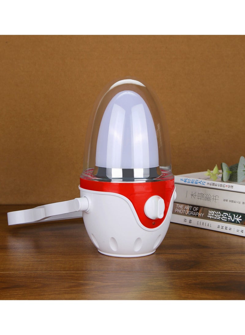 ويداسي مصباح تخييم LED قابل لإعادة الشحن أحمر أبيض 15 وات - Image 4