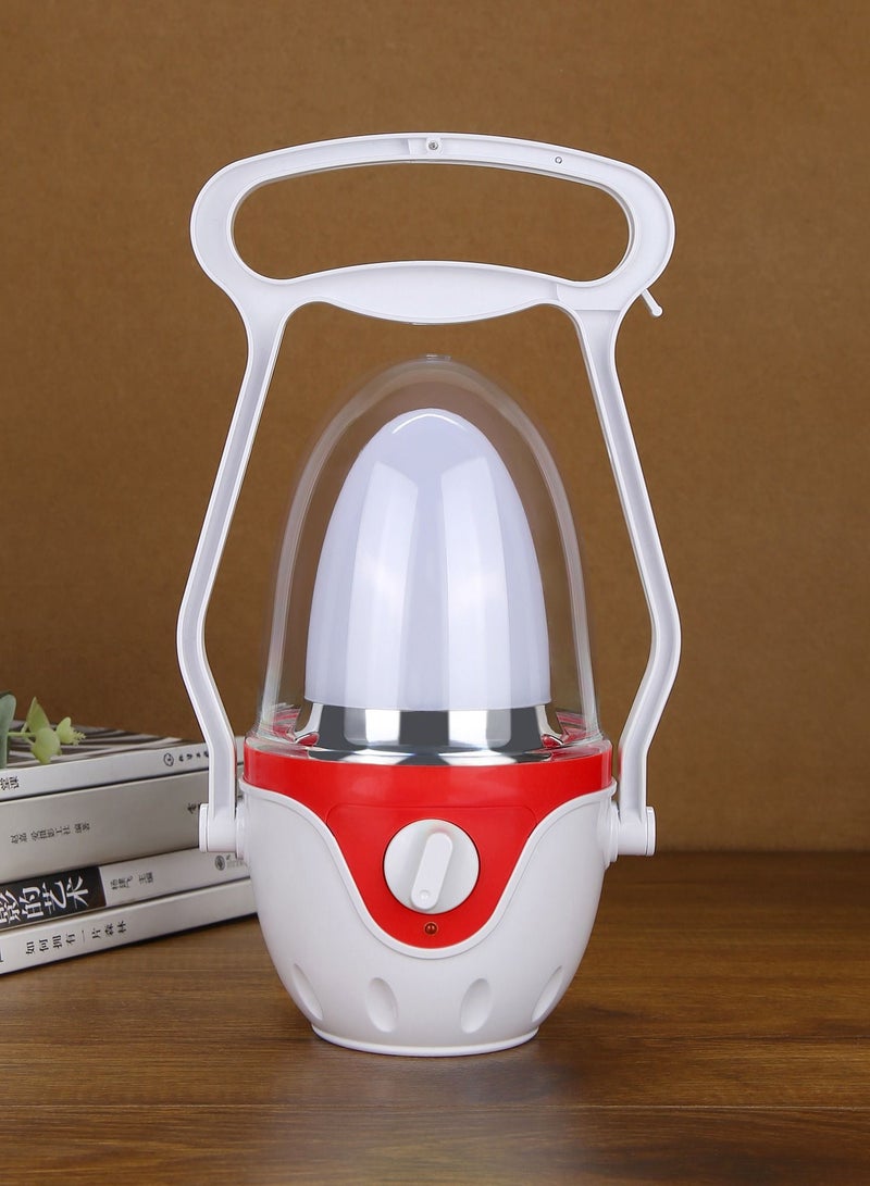 ويداسي مصباح تخييم LED قابل لإعادة الشحن أحمر أبيض 15 وات - Image 3