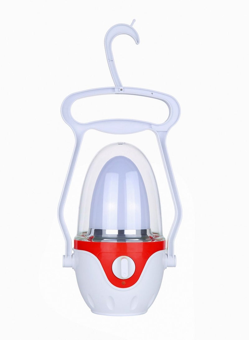 ويداسي مصباح تخييم LED قابل لإعادة الشحن أحمر أبيض 15 وات - Image 1