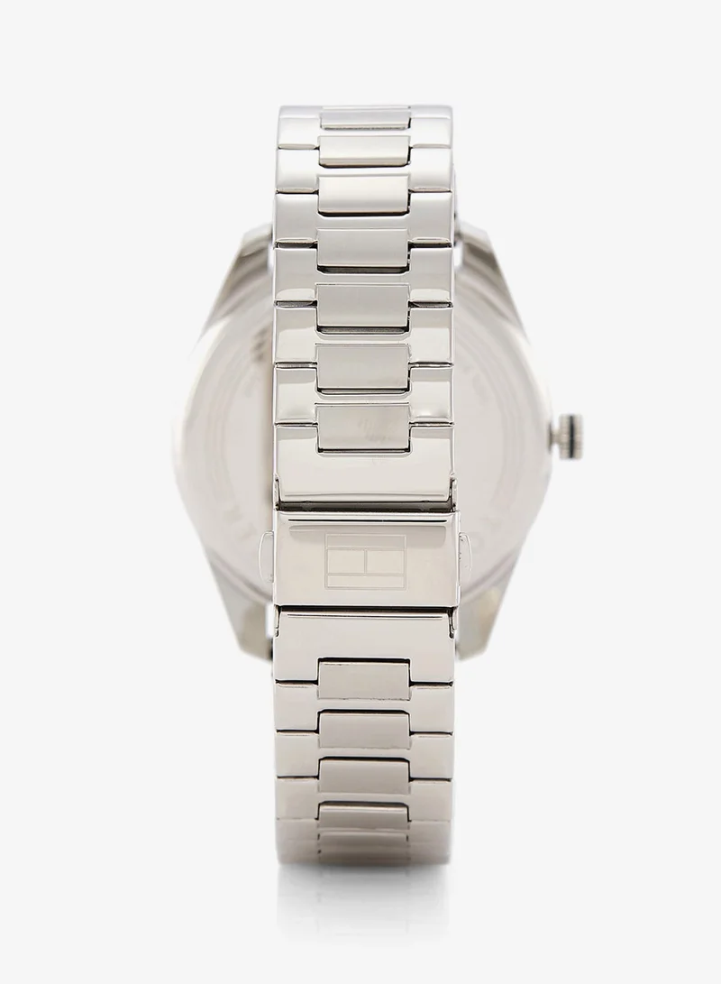 Tommy Hilfiger  Mens Analog Quartz Watch With Silver Stainless Steel Bracelet - 1710455 for Men | Best Price UAE