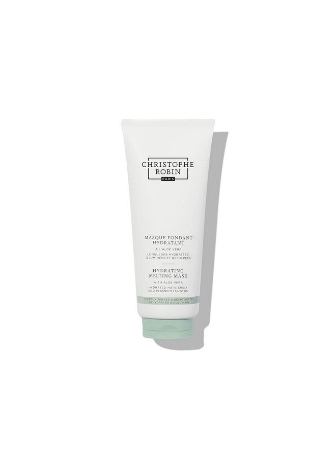 Christophe Robin Hydrating Melting Mask With Aloe Vera for Dry, Dull Hair - Lighweight- Travel Size 2.5 fl. oz