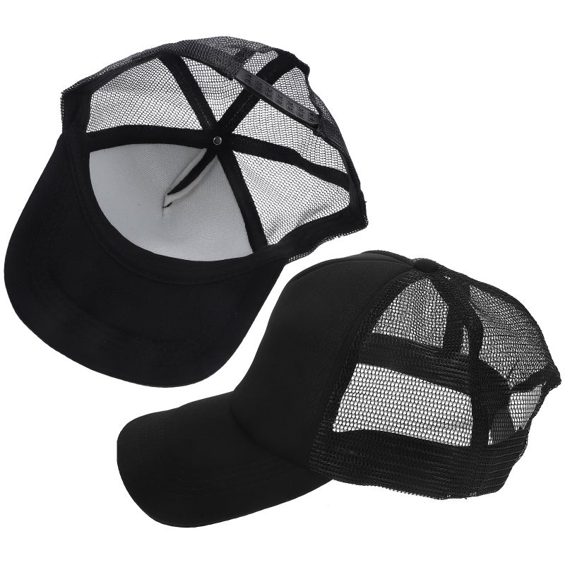 10pcs Sublimation Blank Hats Mesh Baseball Caps Heat Transfer Printing Hats for DIY - Image 5