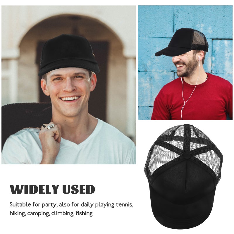 10pcs Sublimation Blank Hats Mesh Baseball Caps Heat Transfer Printing Hats for DIY - Image 2