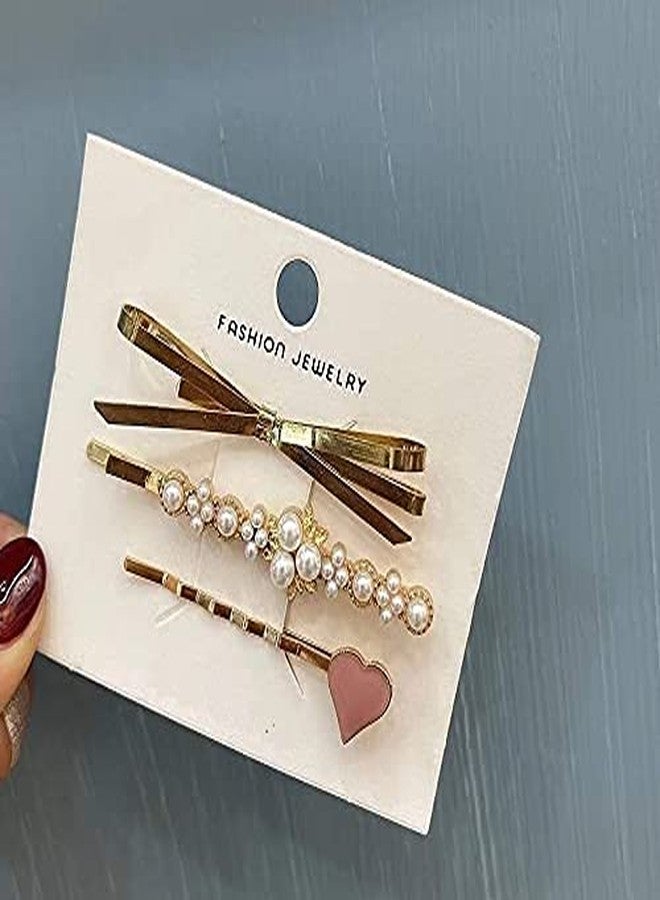 BOTIST 3Pcs Styling Hair Pin/Metal Hair Pins/Pearl Hair Clip/Styling Hair Accessories For Women & Girls - Image 4