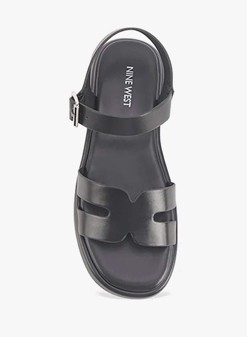 NINE WEST  VELART Cut-Out Flatform Sandals for Women | Best Price UAE