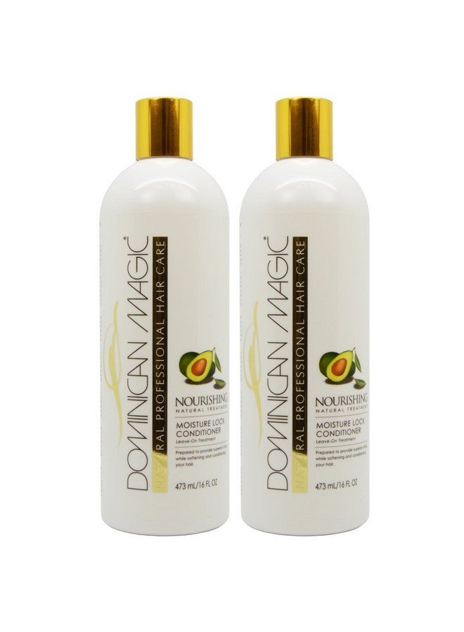 دومينيكان ماجيك بلسم دومينيكان ماجيك المغذي والمرطب، يُترك على الشعر، عبوة من قطعتين، 16 أونصة - Image 1