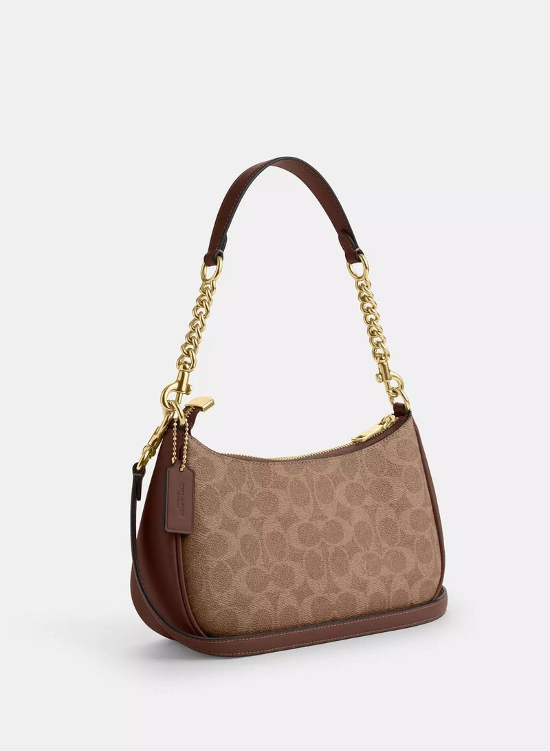 coachoutlet COACH Teri Shoulder Bag in Signature Canvas - Image 2