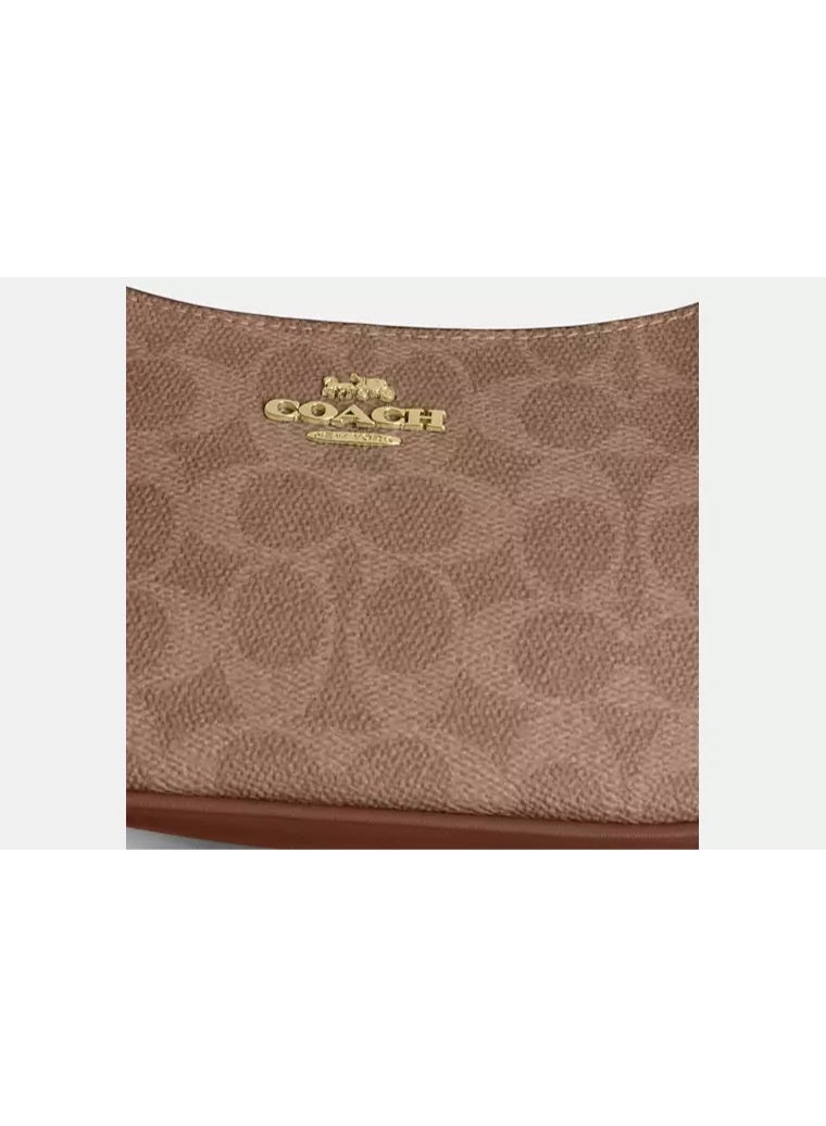 coachoutlet COACH Teri Shoulder Bag in Signature Canvas - Image 4
