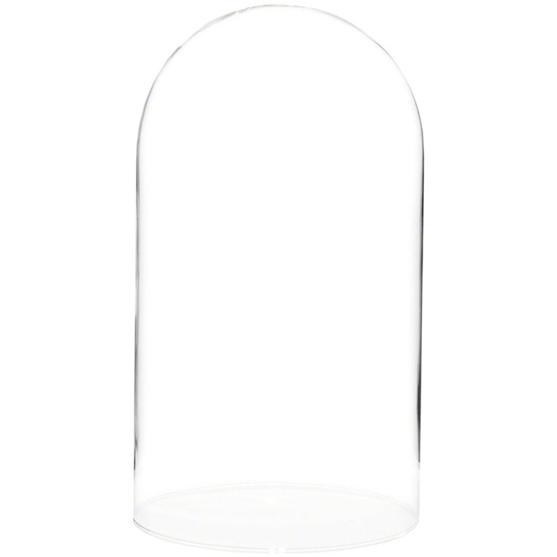 Plymor قبة عرض زجاجية بلا قاعدة من بلايمور 5.5" × 10" - Image 1