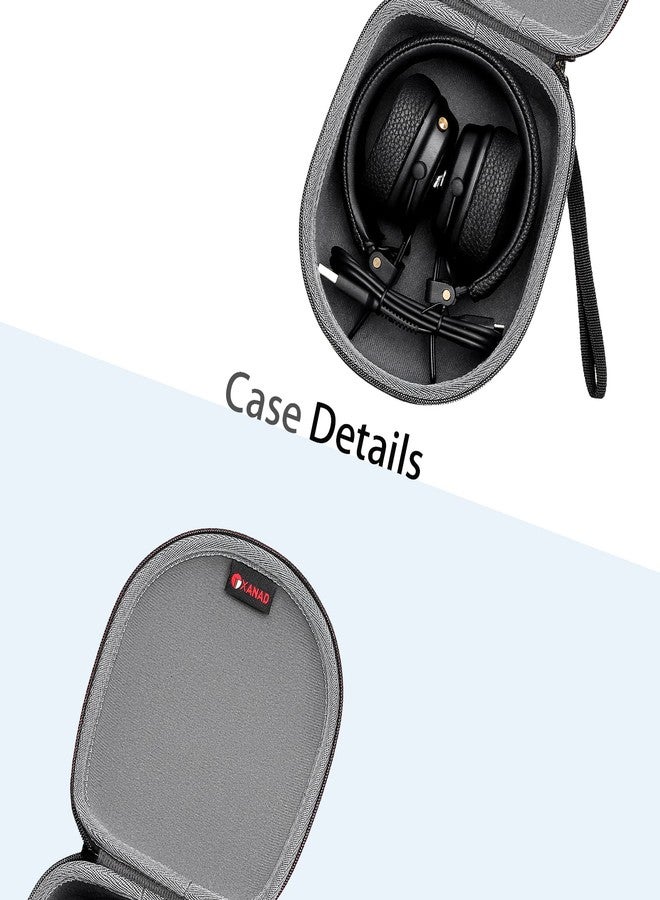 XANAD Hard Case for Marshall Major IV/Major V/Major II/Major III or Noot K11 / Elecder i37 / iClever HS14 Foldable Wired On-Ear Headset (The Headset is not Included) - Image 2