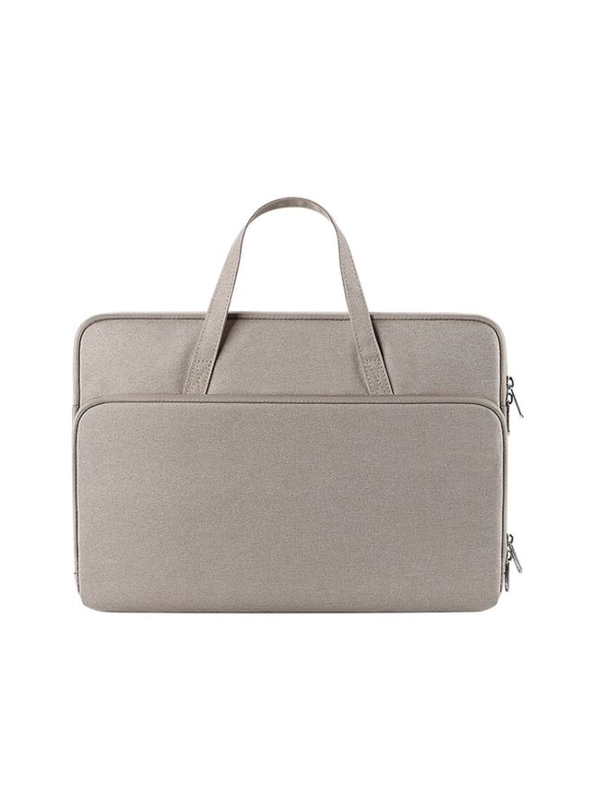 ST13 Waterproof and Wear-resistant Laptop Bag, Size: 13.3 inches(Khaki)