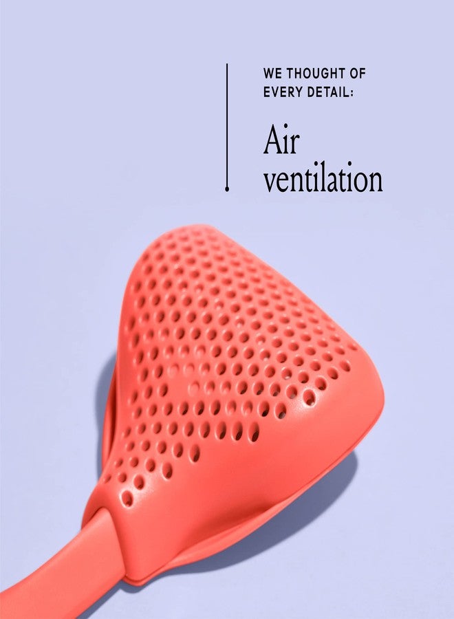 Billie 5-Blade Women’s Razor Travel Case - Take Your Razor To-Go - Magnetic Top - Easy Storage - Portable & Convenient - Coral - Image 4