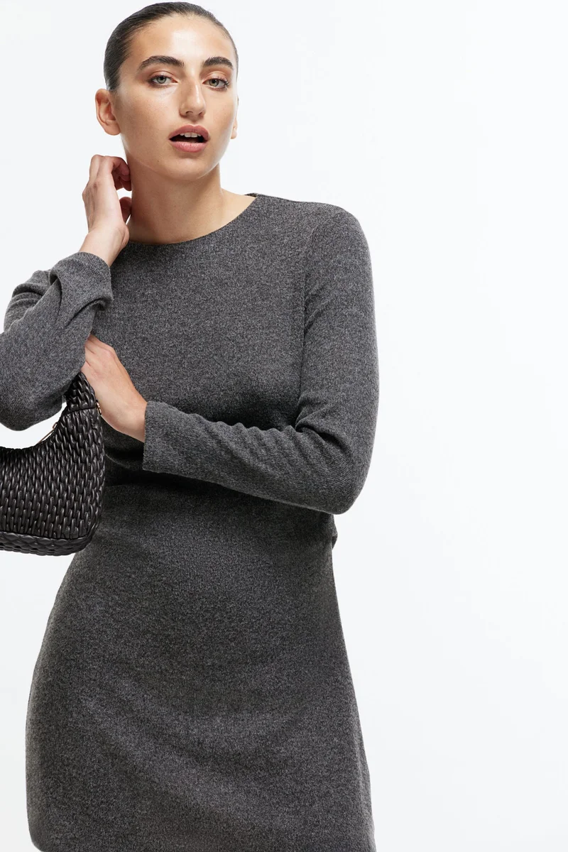 اتش اند ام Fitted Jersey Dress