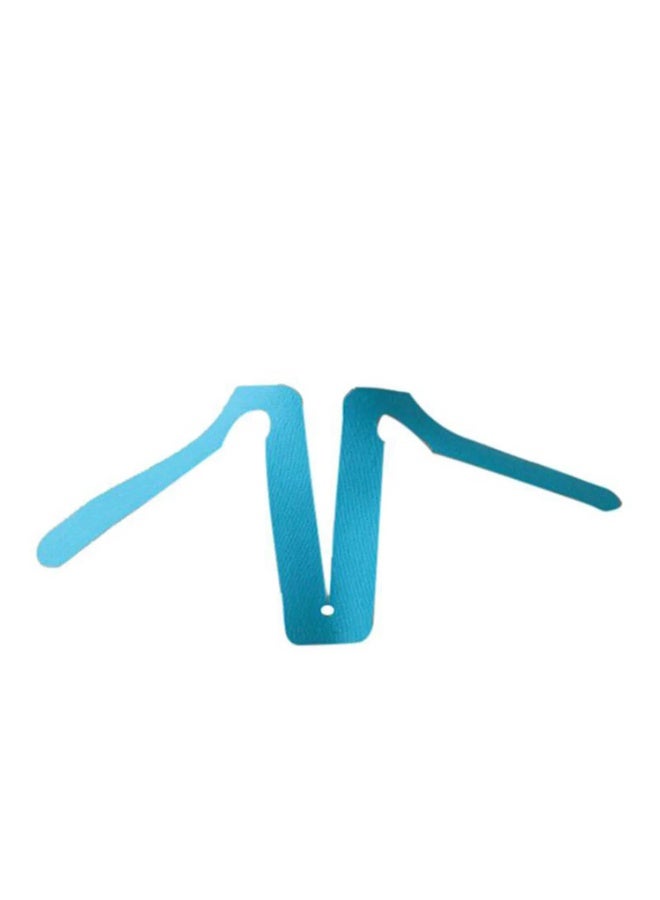 سبايدر تيك شريط رقبة مقطوع مسبقًا - 6 شرائط لكل علبة، أزرق - Image 2