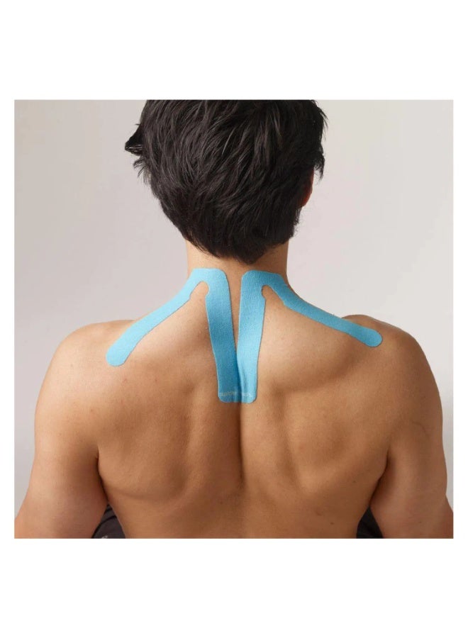 سبايدر تيك شريط رقبة مقطوع مسبقًا - 6 شرائط لكل علبة، أزرق - Image 4