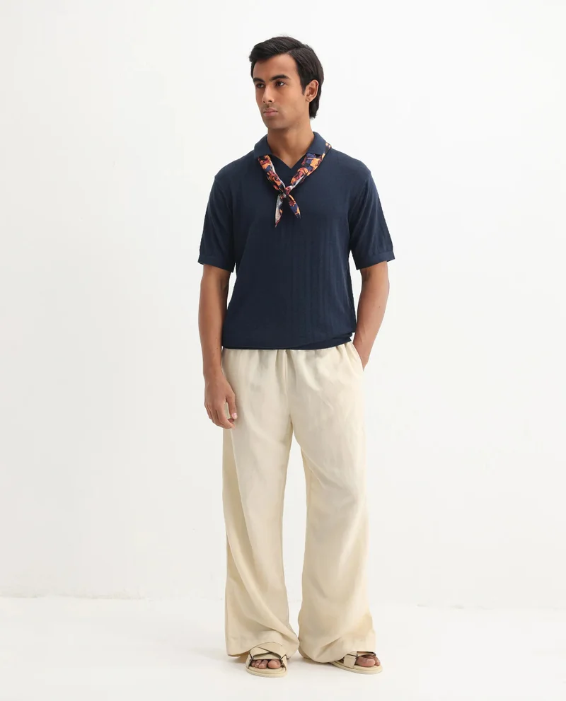 Rare Rabbit Men's Regular Fit Plain Polo