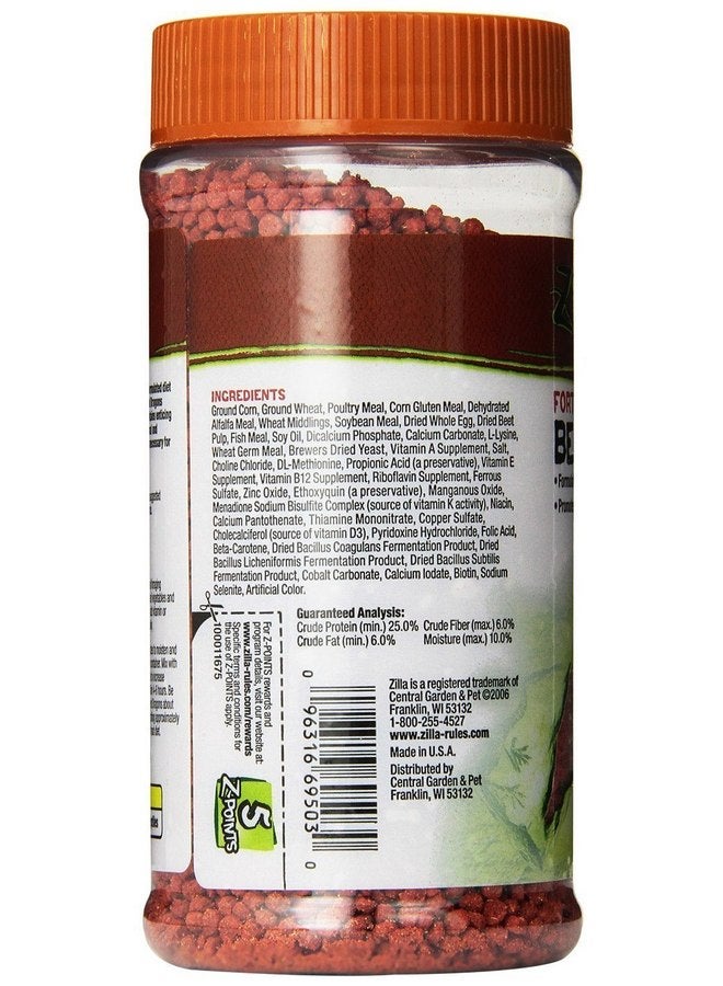 Zilla Reptile Food Bearded Dragon Fortified, 6.5-Ounce (3 Pack) - Image 2