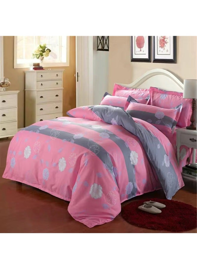 غطاء لحاف خريف وشتاء قطعة واحدة. م/م لحاف فردي لسكن الطلاب، لون الجيش المزدوج - المواصفات: غطاء لحاف 220 × 240 سم - Image 1