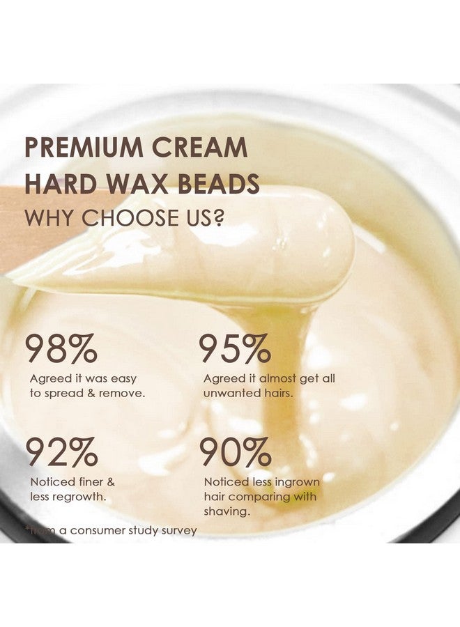 Maxpearl Wax Beads for Facial Hair Removal, 1LB Hypoallergenic Hard Wax Beans with Natural Ingredients for Sensitive Skin, Eyebrows, Upper Lip, Chin, Sideburns, Neck & More - Image 5