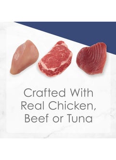 Fancy Feast Purina Fancy Feast High Protein Senior Wet Cat Food Variety Pack, Senior 7+ Chicken, Beef & Tuna Feasts - (2 Packs of 12) 3 oz. Cans  - Image 5