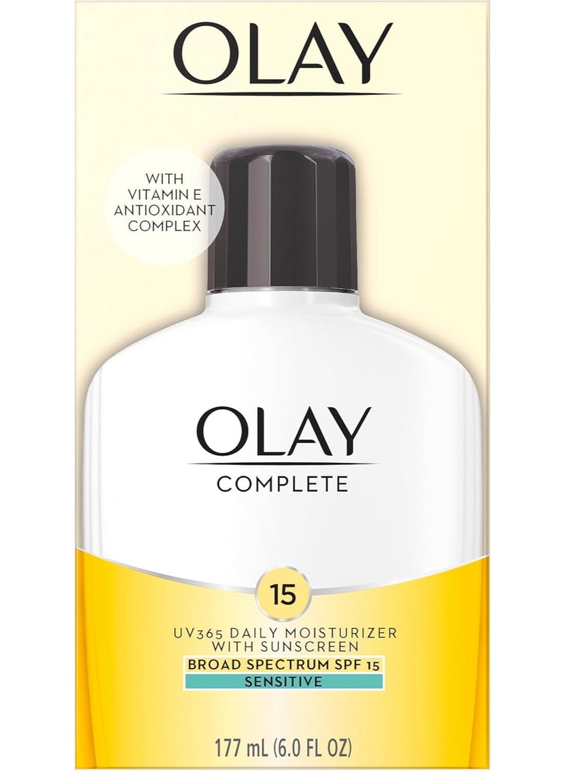 Olay Complete Lotion Moisturizer with SPF 15 Sensitive, 6.0 oz - Image 2